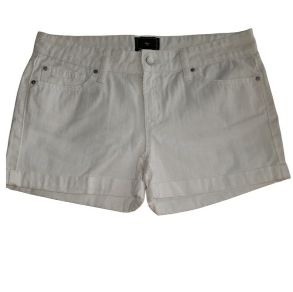 GAP Women's White Jean Shorts-6 - Picture 1 of 3